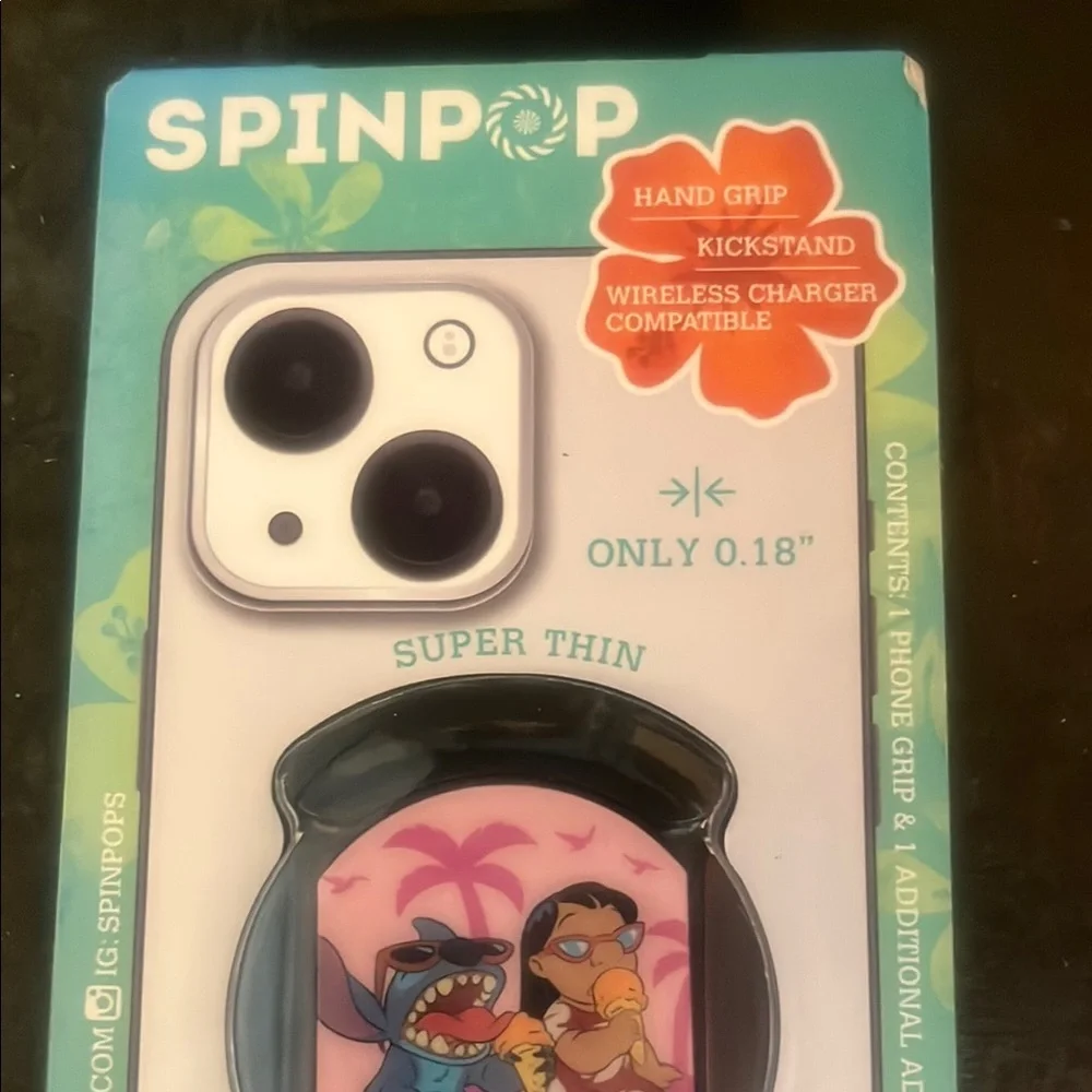Disney stitch spin pop for phone